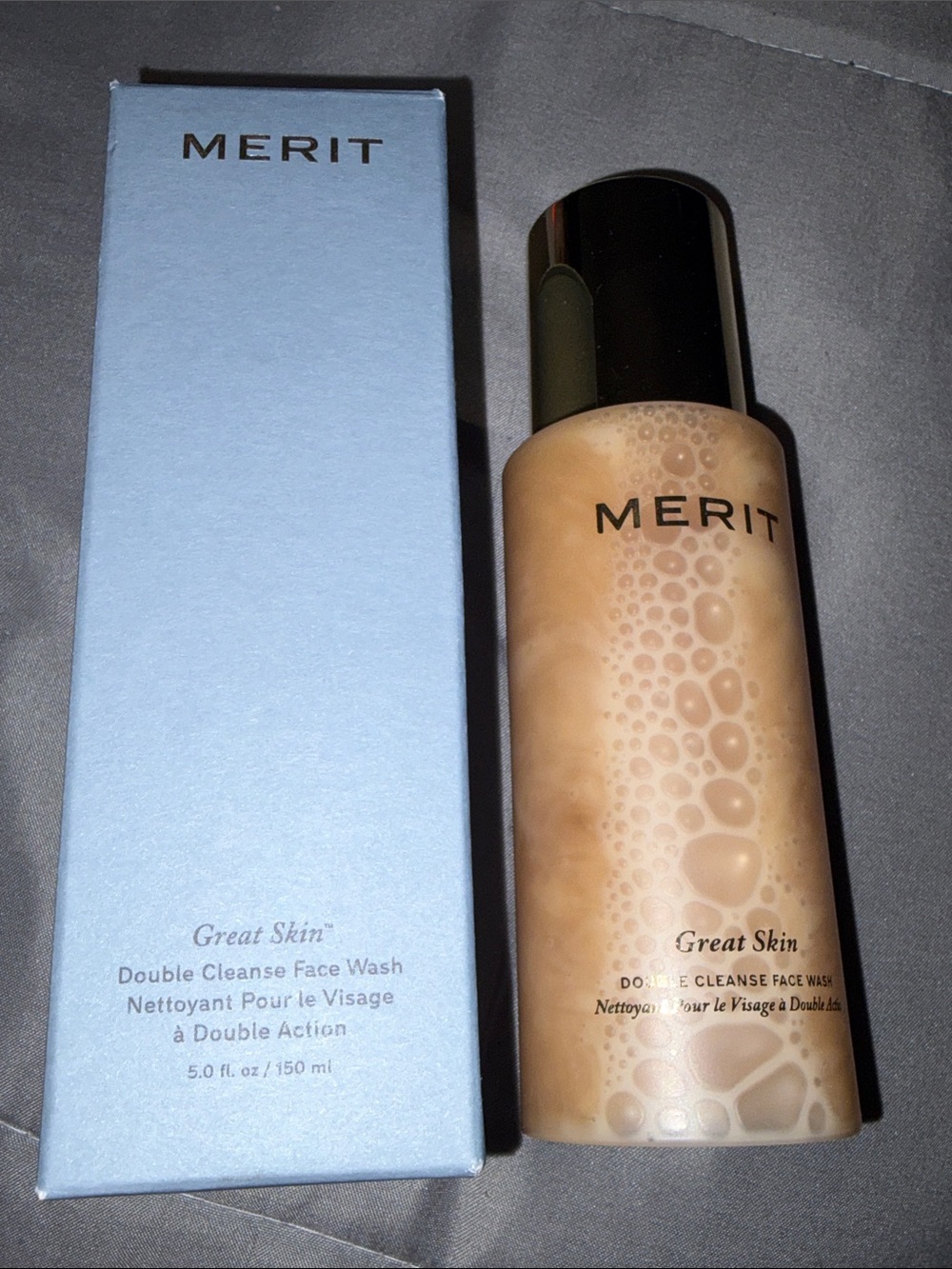 Merit Great Skin Double Cleanse Face Wash — Cream